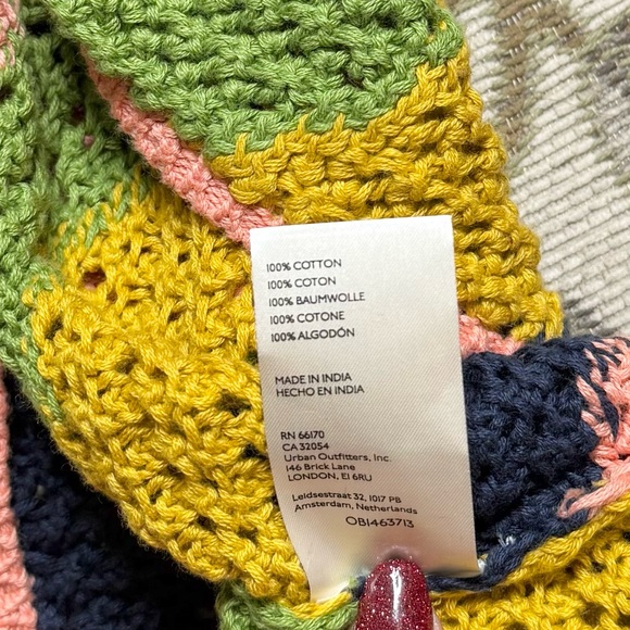 Free People Mila Crochet Mini Skirt Beach Cover Up S Small - Picture 6 of 6